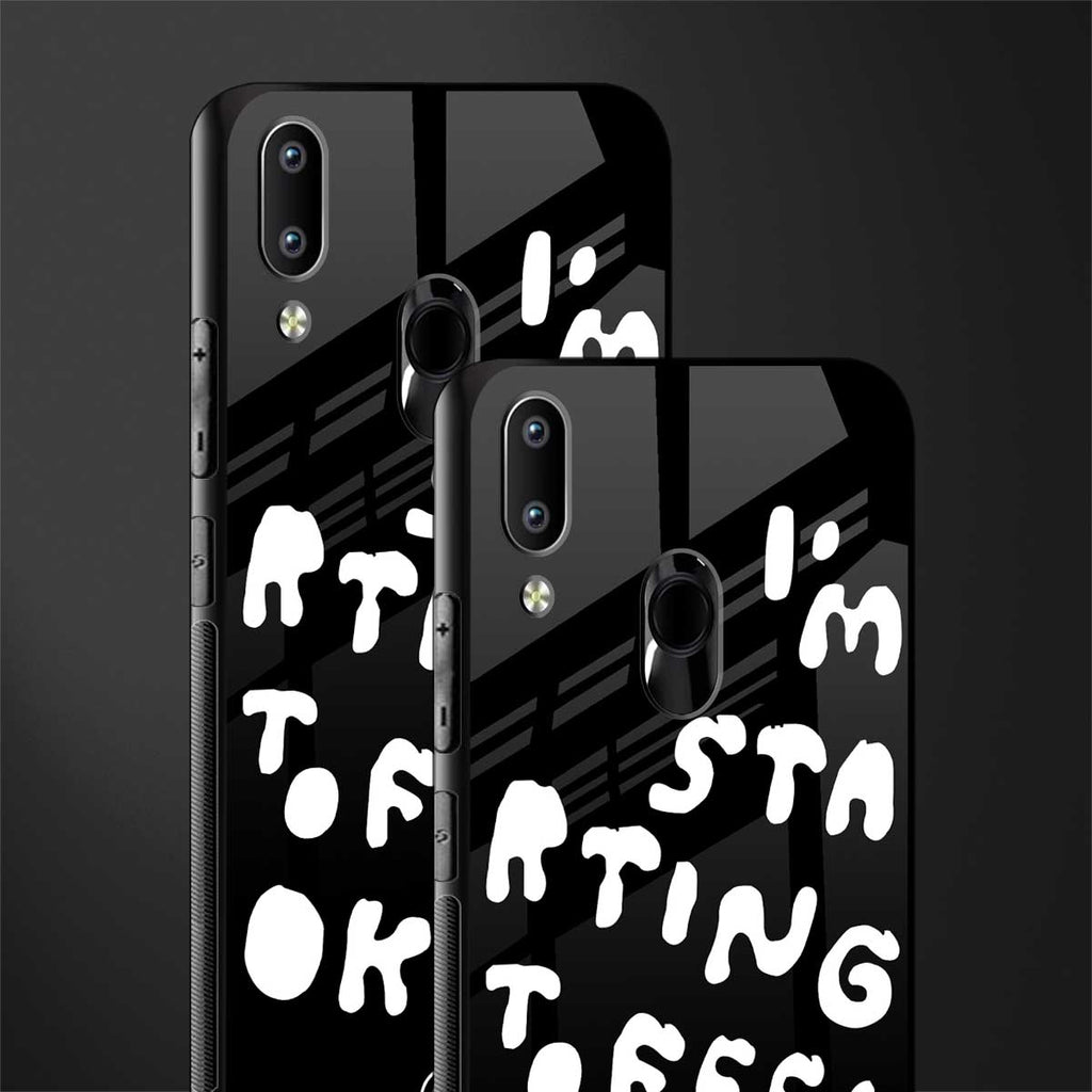 starting to feel okay glass case for vivo y91 image-2