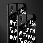 starting to feel okay glass case for vivo y91 image-2