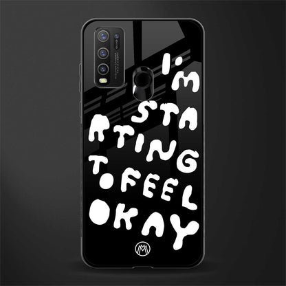 starting to feel okay glass case for vivo y50 image