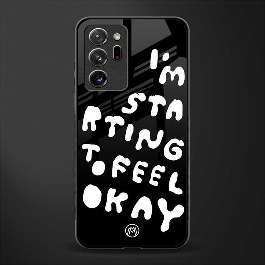 starting to feel okay glass case for samsung galaxy note 20 ultra 5g image