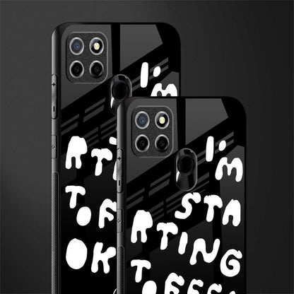 starting to feel okay glass case for realme narzo 30a image-2