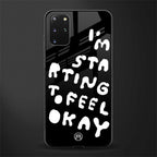 starting to feel okay glass case for samsung galaxy s20 plus image