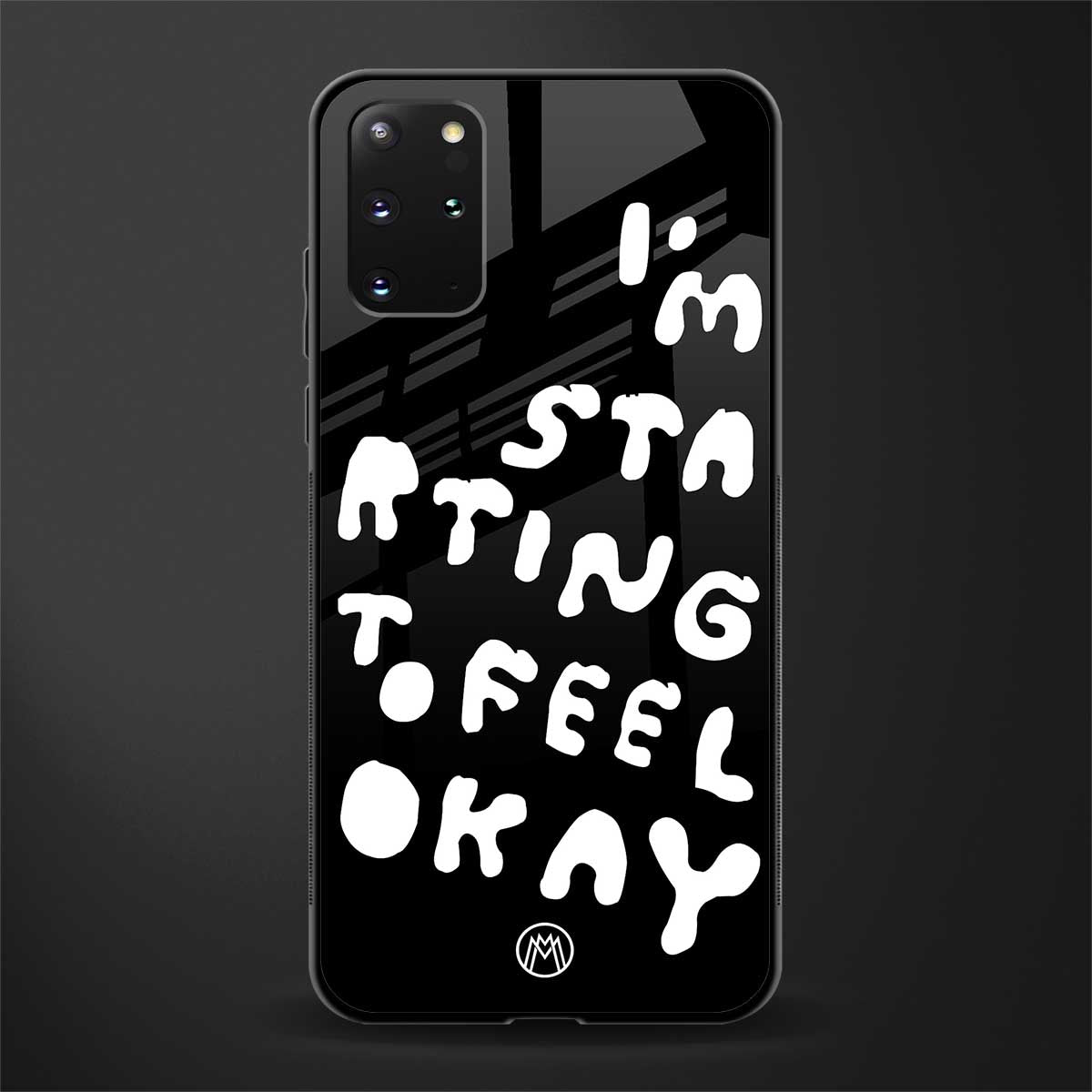 starting to feel okay glass case for samsung galaxy s20 plus image