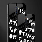 starting to feel okay glass case for realme x2 pro image-2