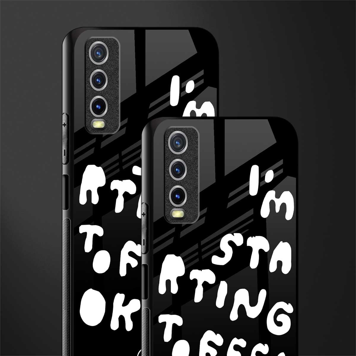 starting to feel okay glass case for vivo y20svivo y20avivo y20g image-2