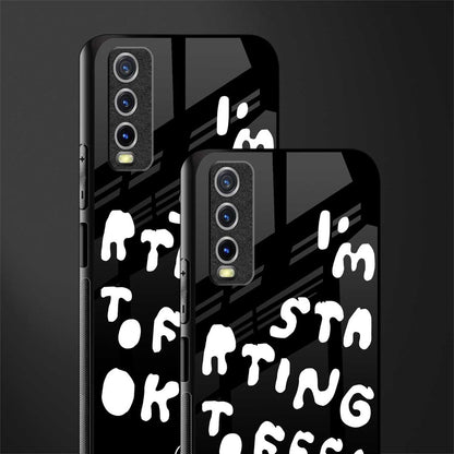 starting to feel okay glass case for vivo y20svivo y20avivo y20g image-2