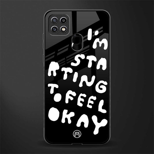 starting to feel okay glass case for oppo a15 image
