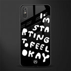 starting to feel okay glass case for redmi 9a image