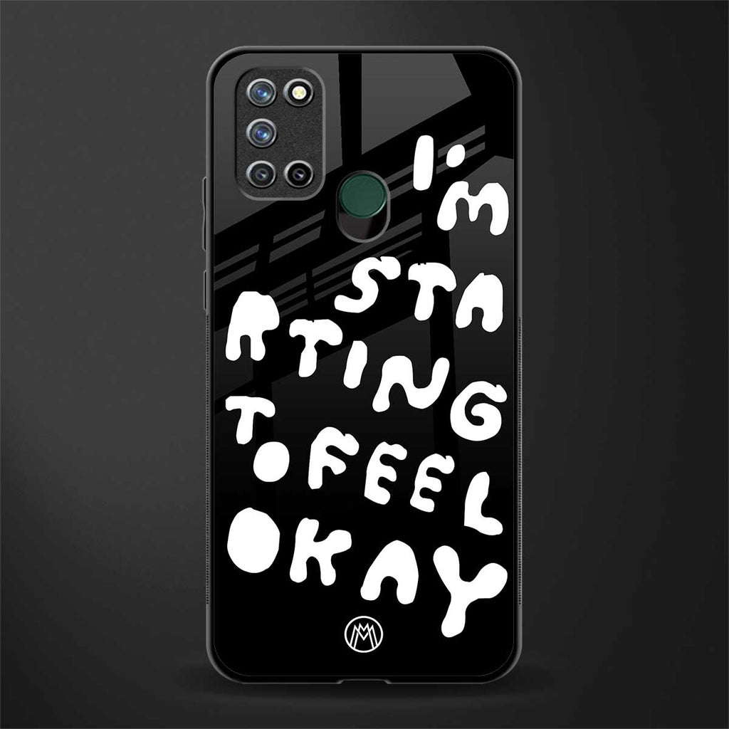 starting to feel okay glass case for realme 7i image