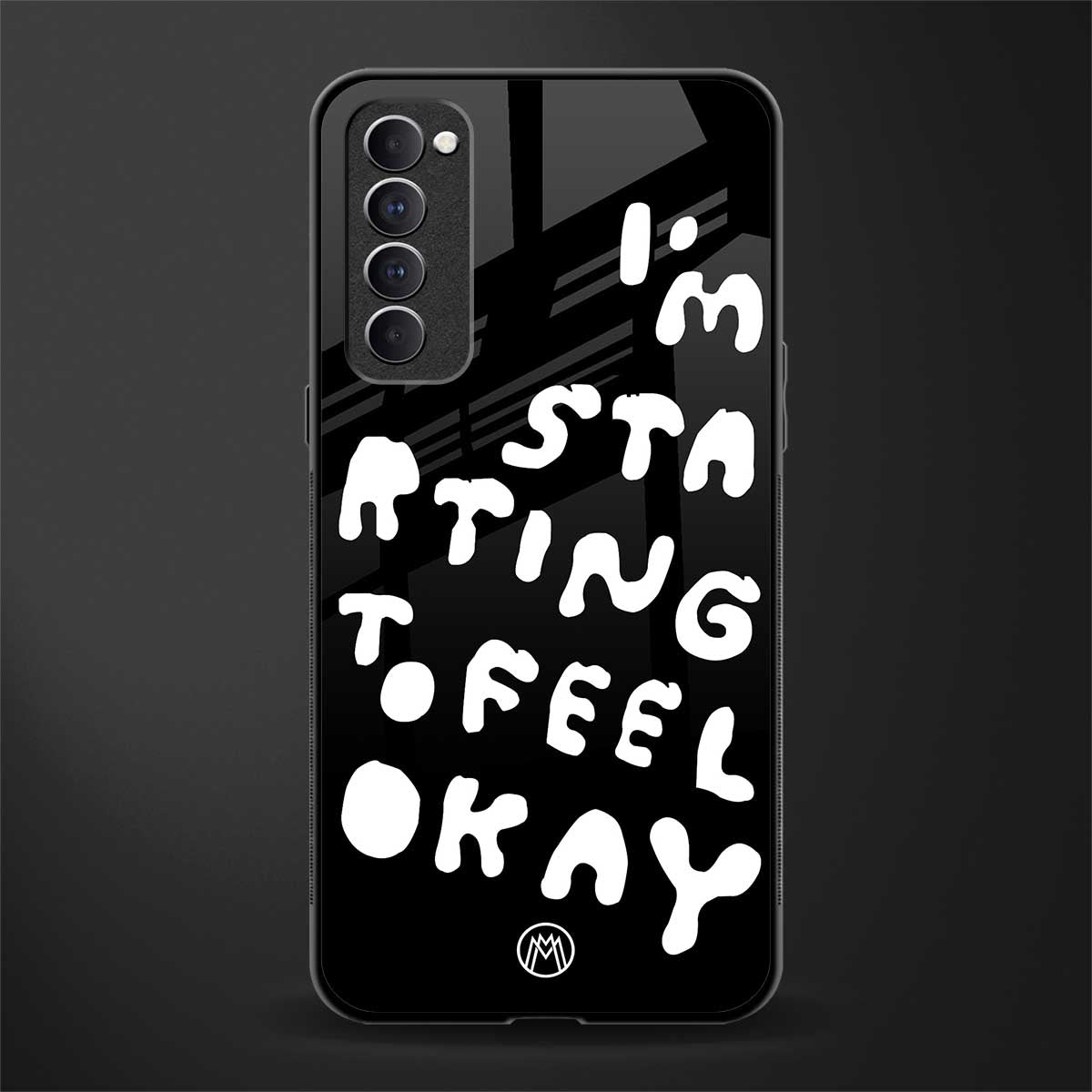 starting to feel okay glass case for oppo reno 4 pro image