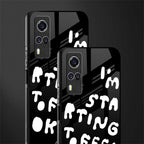 starting to feel okay glass case for vivo y51a image-2