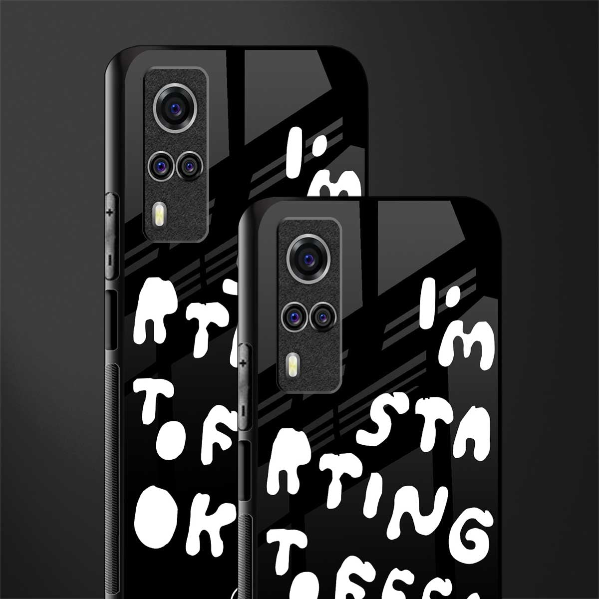 starting to feel okay glass case for vivo y51a image-2