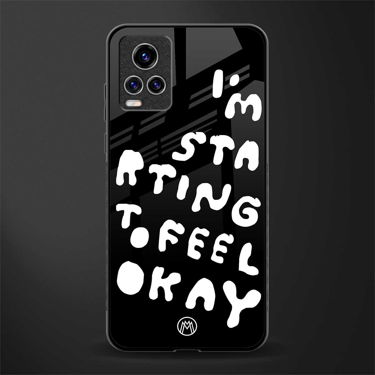 starting to feel okay glass case for vivo v20 pro image