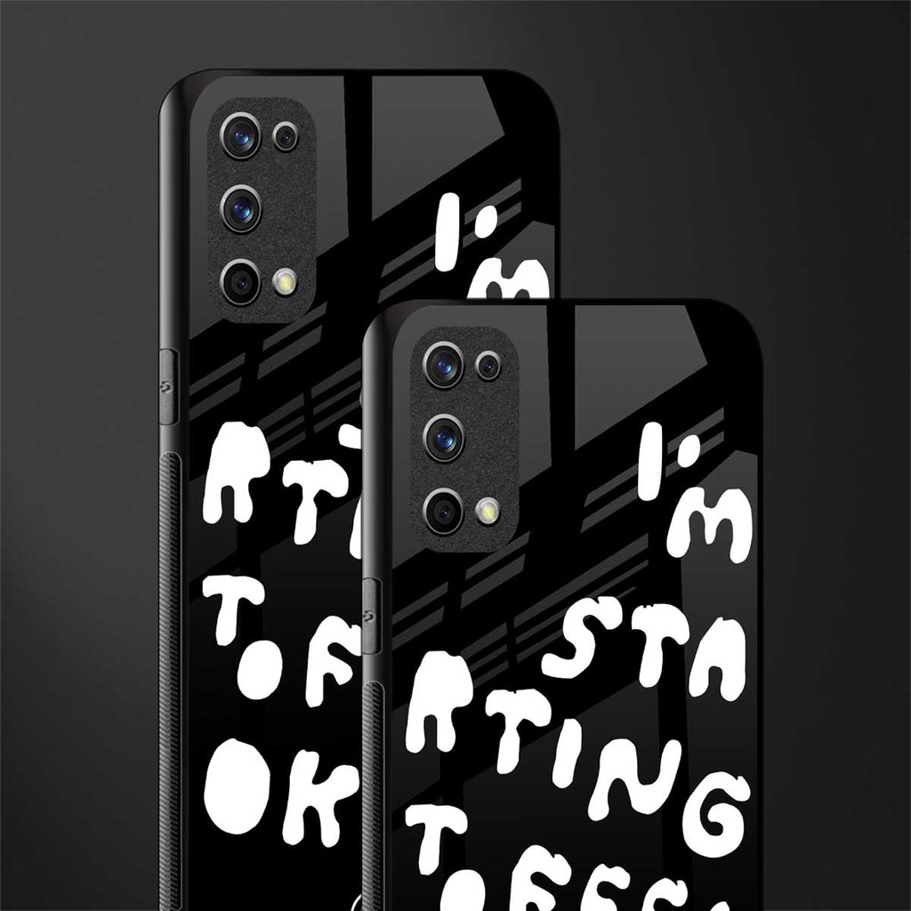 starting to feel okay glass case for realme x7 pro image-2