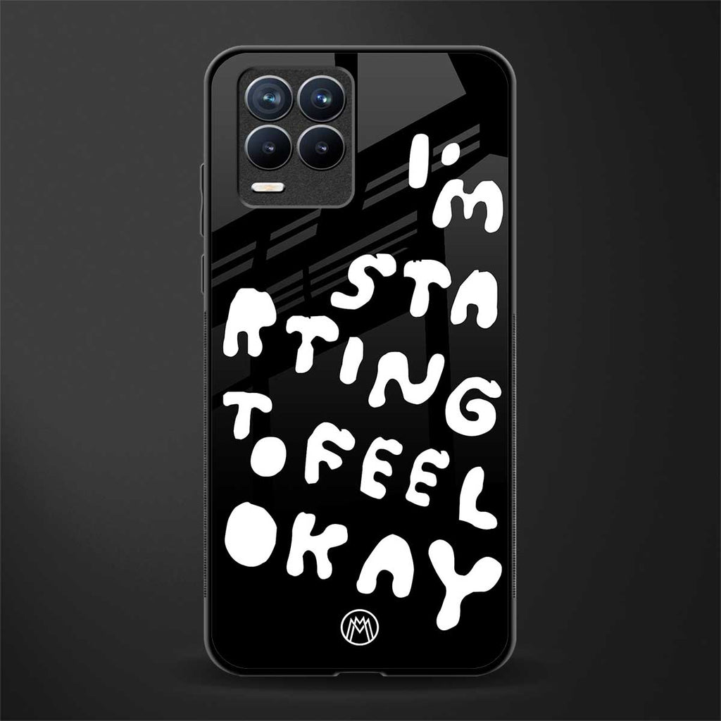 starting to feel okay glass case for realme 8 pro image