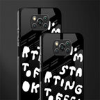 starting to feel okay glass case for poco x3 pro image-2