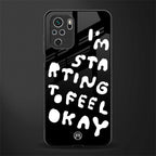 starting to feel okay glass case for redmi note 10s image