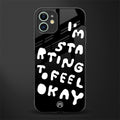 starting to feel okay glass case for iphone 11 image