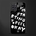 starting to feel okay glass case for oppo f19 pro image