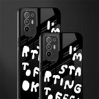 starting to feel okay glass case for oppo f19 pro plus image-2