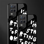 starting to feel okay glass case for realme 8 5g image-2