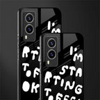 starting to feel okay glass case for vivo v21e 5g image-2