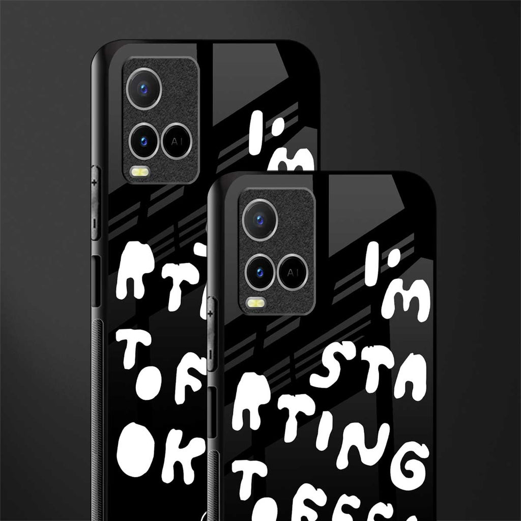 starting to feel okay glass case for vivo y21t image-2