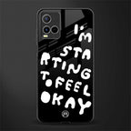 starting to feel okay glass case for vivo y21t image