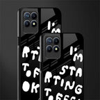 starting to feel okay glass case for realme 8i image-2