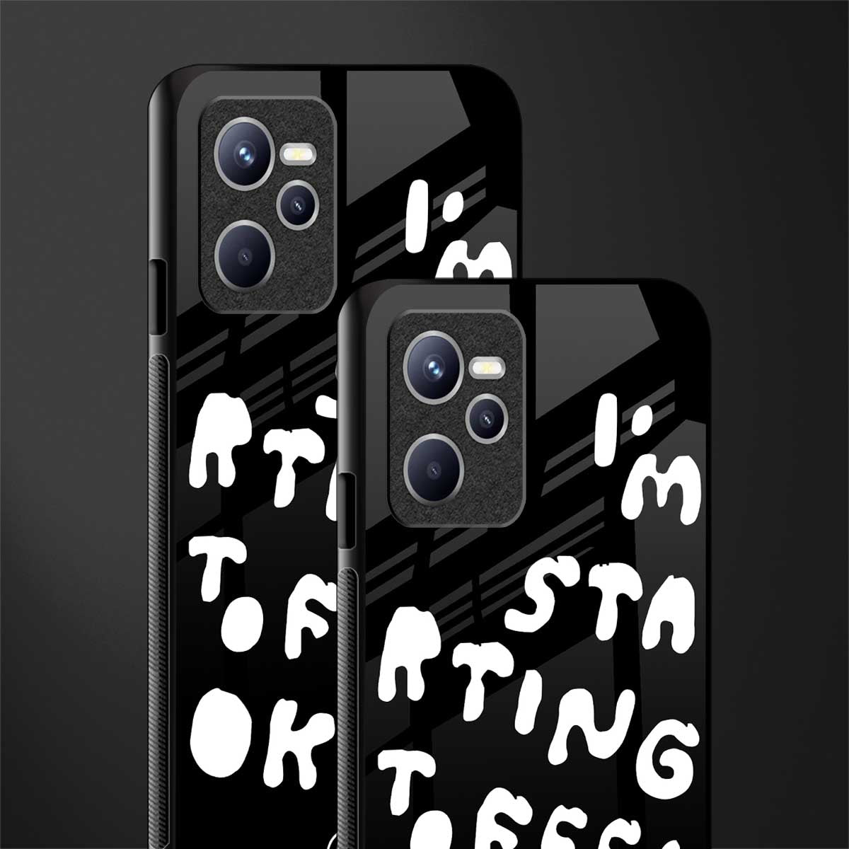 starting to feel okay glass case for realme c35 image-2