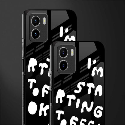 starting to feel okay glass case for vivo y15s image-2