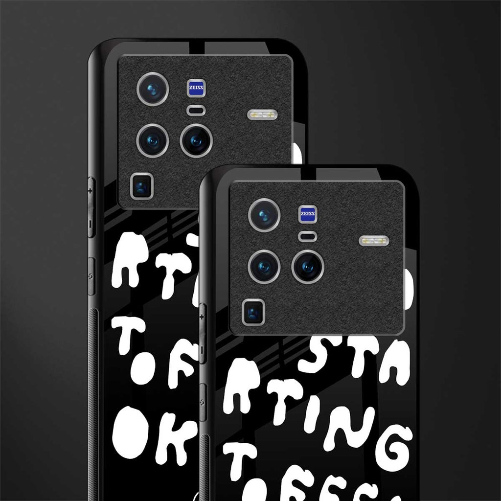 starting to feel okay glass case for vivo x80 pro 5g image-2