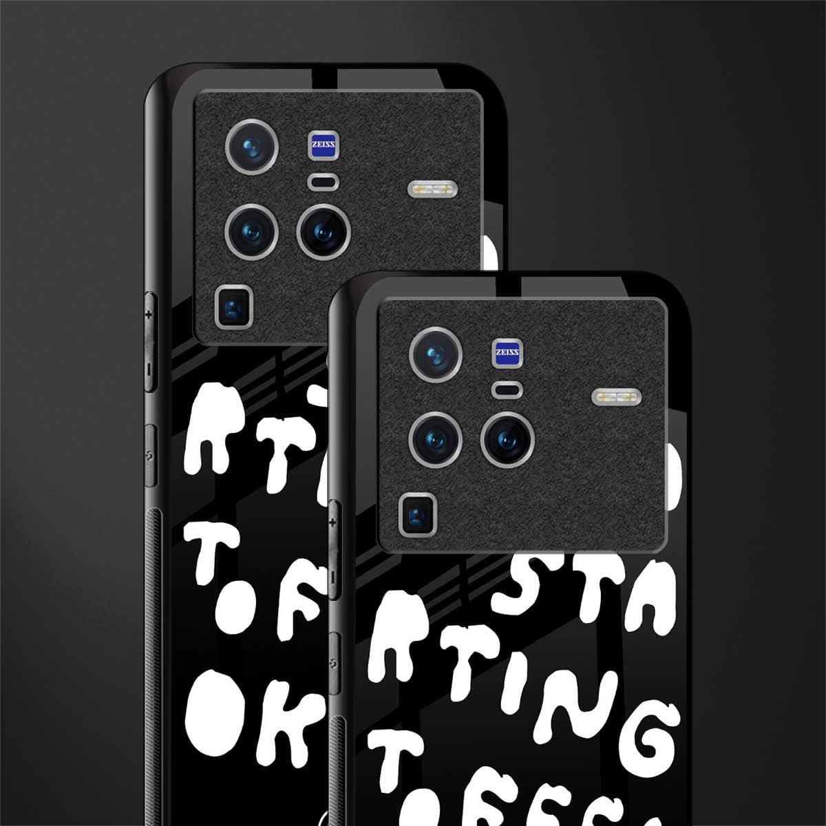 starting to feel okay glass case for vivo x80 pro 5g image-2