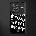 starting to feel okay glass case for vivo x80 pro 5g image