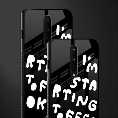starting to feel okay glass case for oneplus 8 image-2