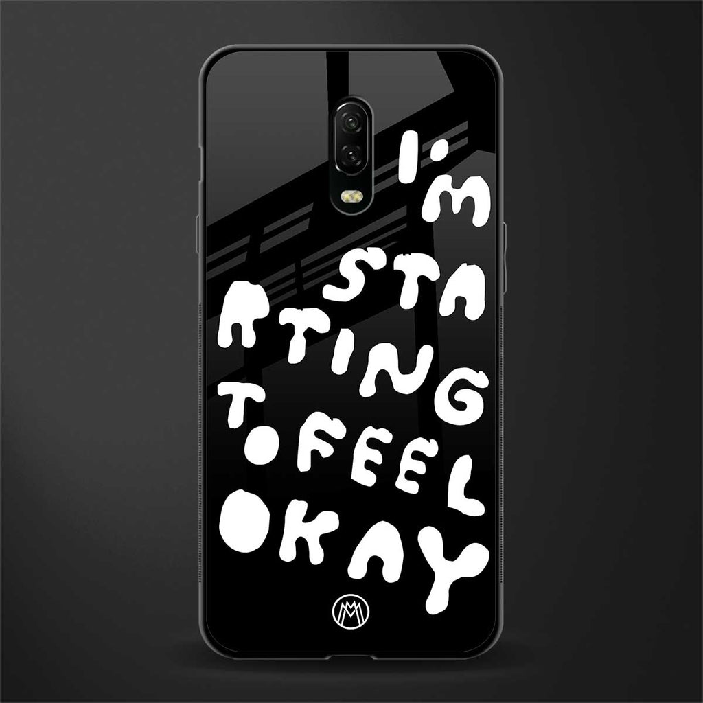 starting to feel okay glass case for oneplus 6t image