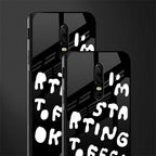 starting to feel okay glass case for oneplus 6 image-2