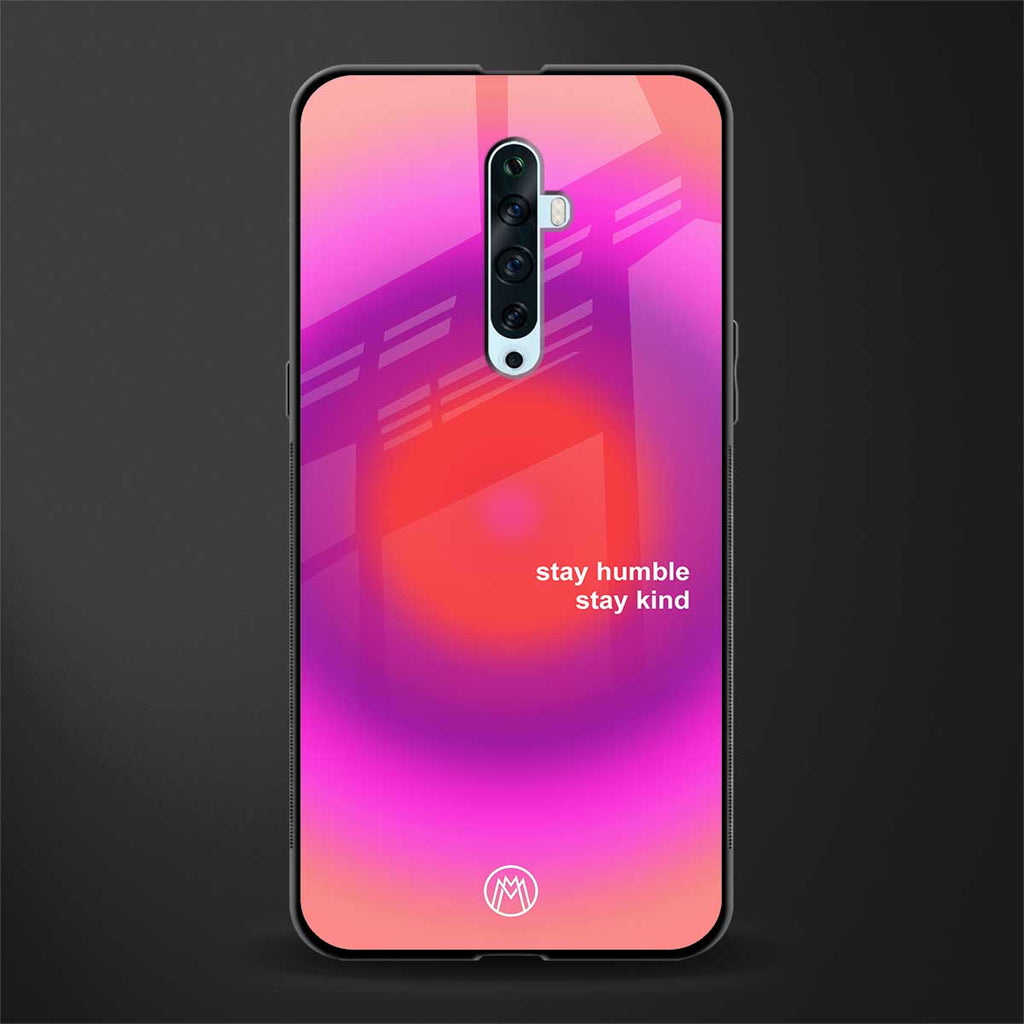 stay kind glass case for oppo reno 2f image