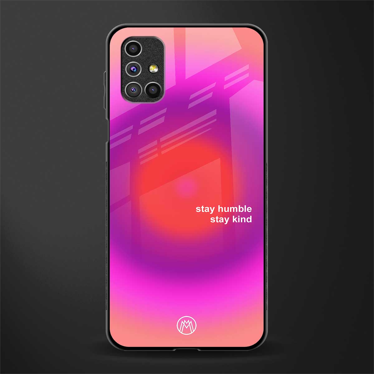 stay kind glass case for samsung galaxy m31s image