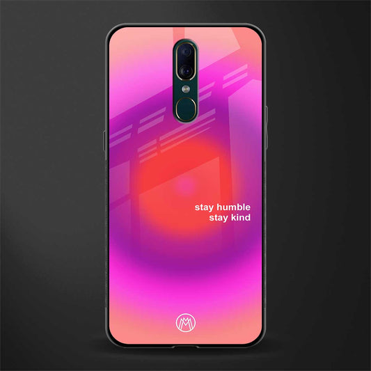 stay kind glass case for oppo f11 image