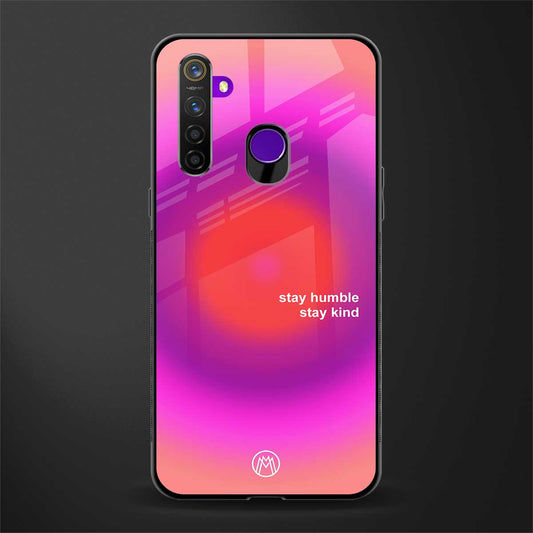 stay kind glass case for realme 5s image