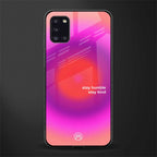 stay kind glass case for samsung galaxy a31 image