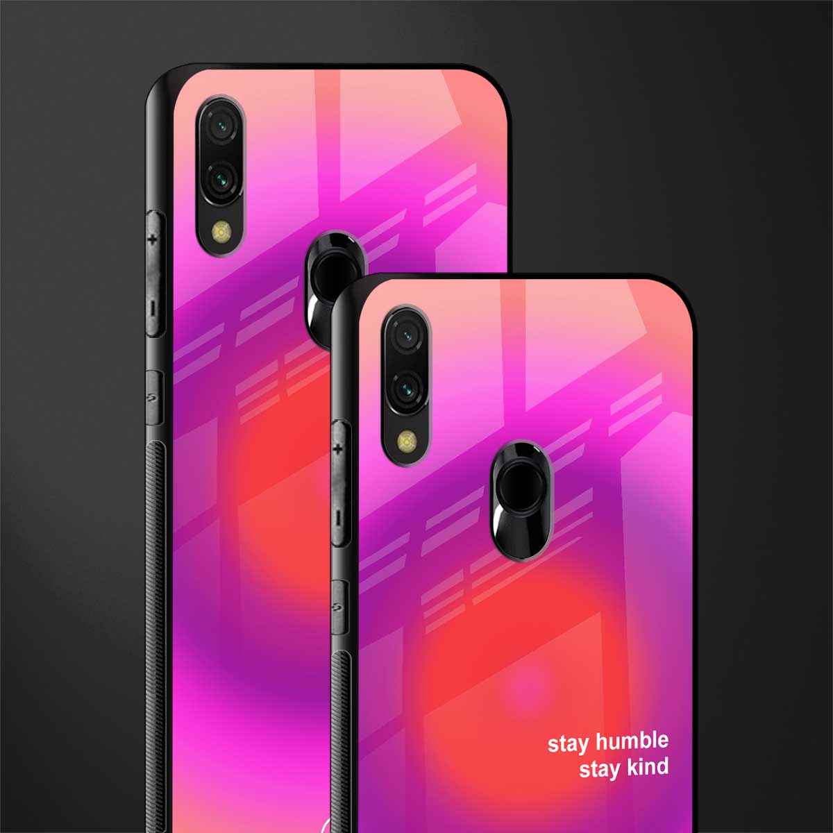 stay kind glass case for redmi note 7 pro image-2
