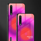 stay kind glass case for mi a3 redmi a3 image-2