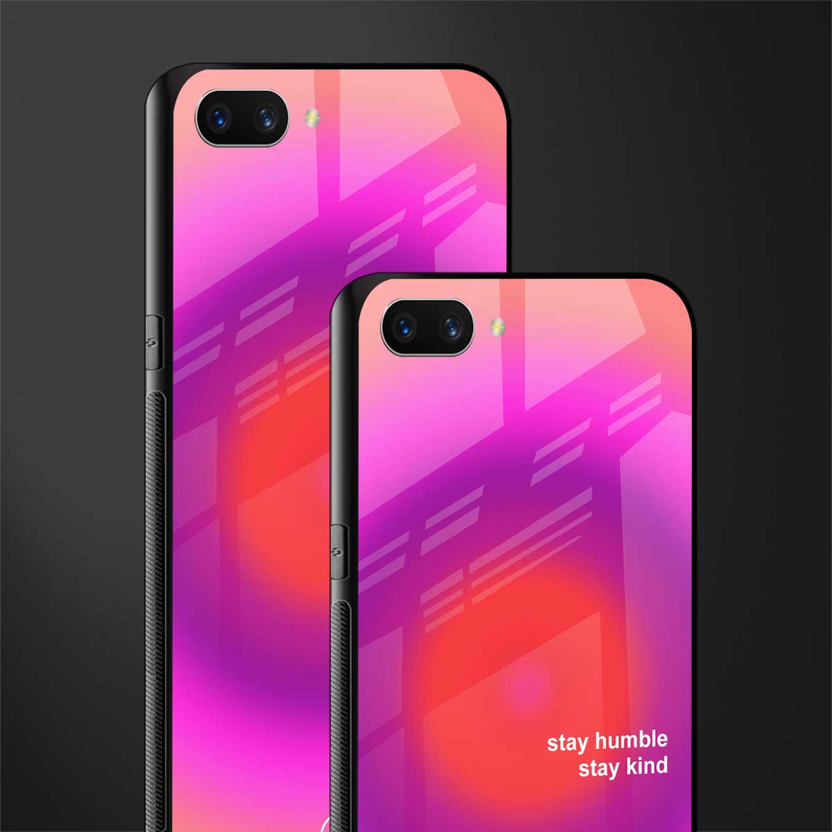 stay kind glass case for realme c1 image-2