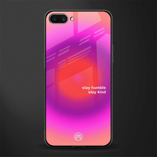 stay kind glass case for realme c1 image