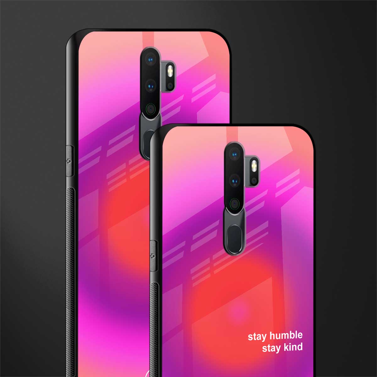 stay kind glass case for oppo a5 2020 image-2