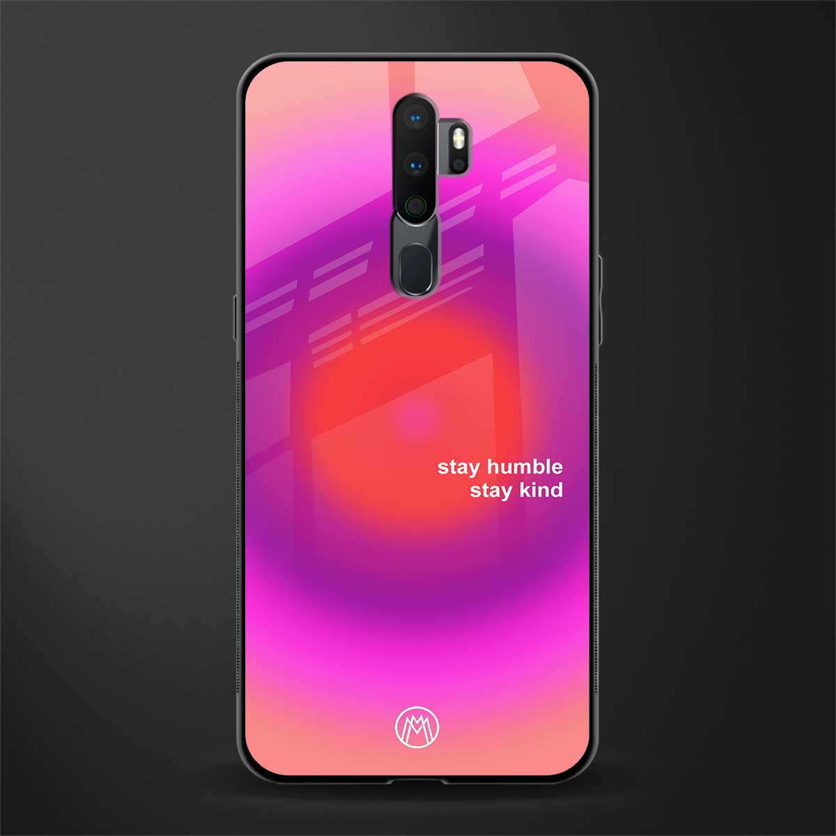 stay kind glass case for oppo a5 2020 image