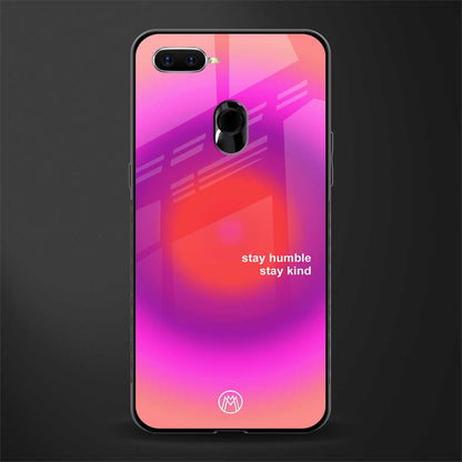 stay kind glass case for oppo a12 image