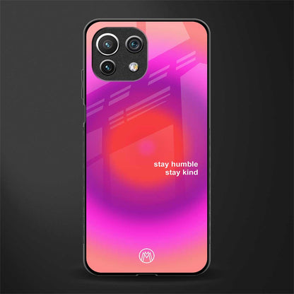stay kind glass case for mi 11 lite image